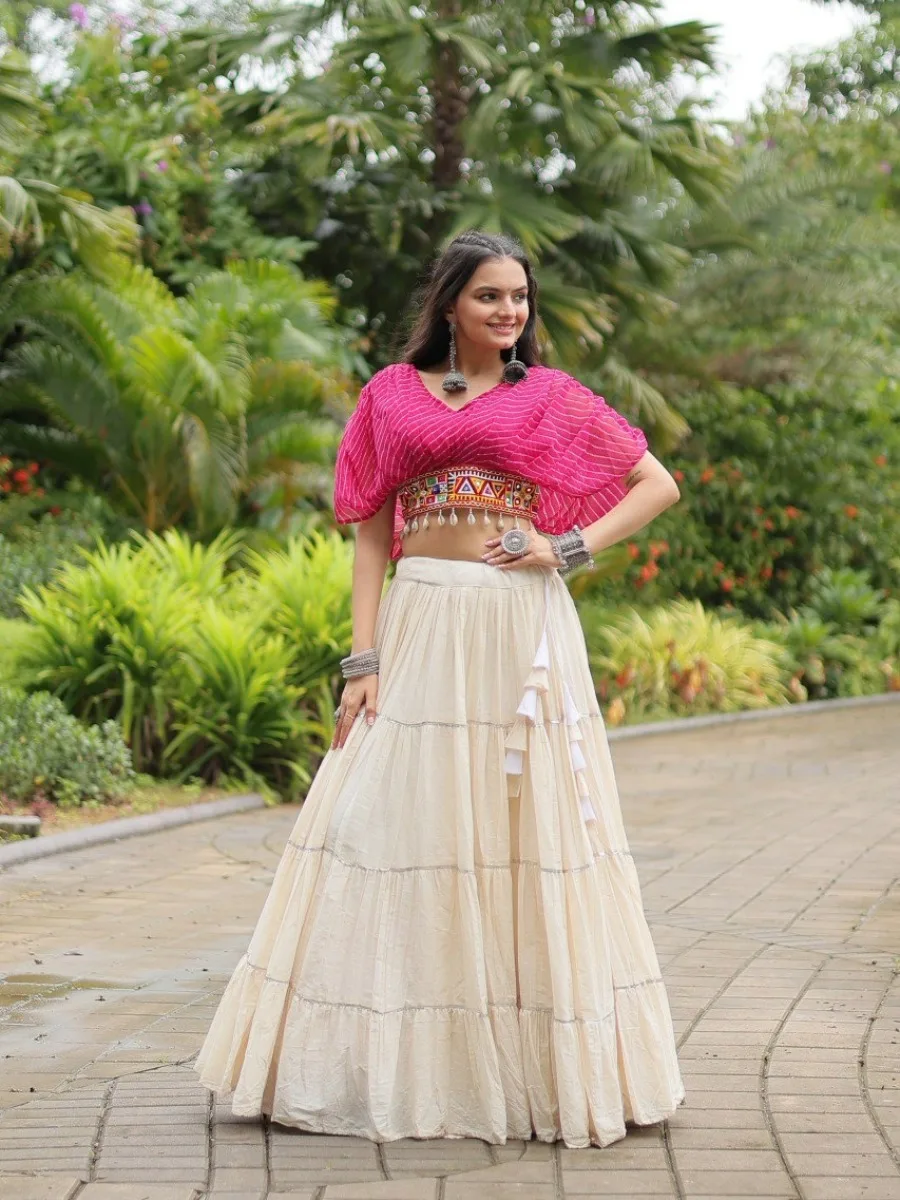 Kutchi Leheriya Royale Lehenga Choli Set - Image 7